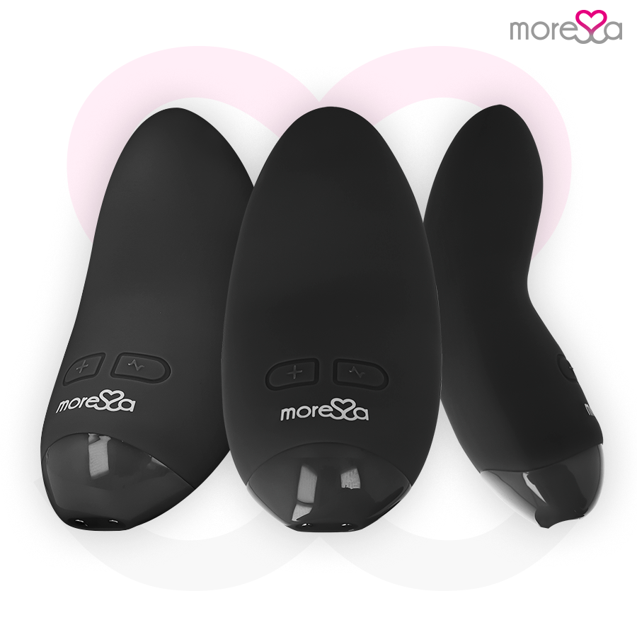 MORESSA - VIBRATORE BLOSSOM NERO