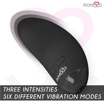 MORESSA - VIBRATORE BLOSSOM NERO