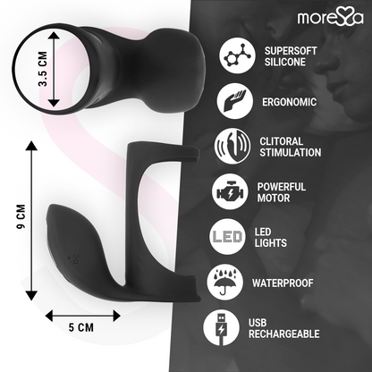 MORESSA - ANELLO VIBRATORE BRANDON CON COPERCHIO