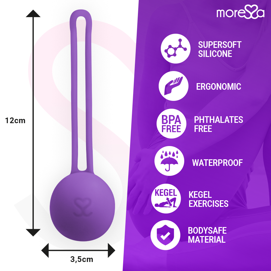 MORESSA - OSIAN ONE PREMIUM SILICONE LILLA