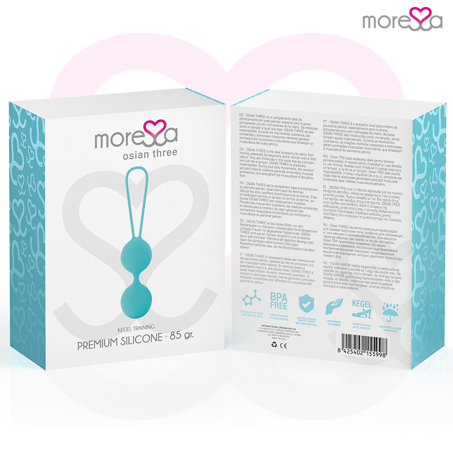 MORESSA - OSIAN TRE SILICONE PREMIUM TURCHESE
