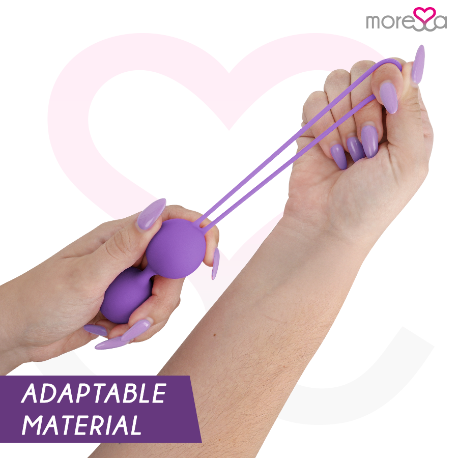 MORESSA - OSIAN SET PREMIUM IN SILICONE LILLA
