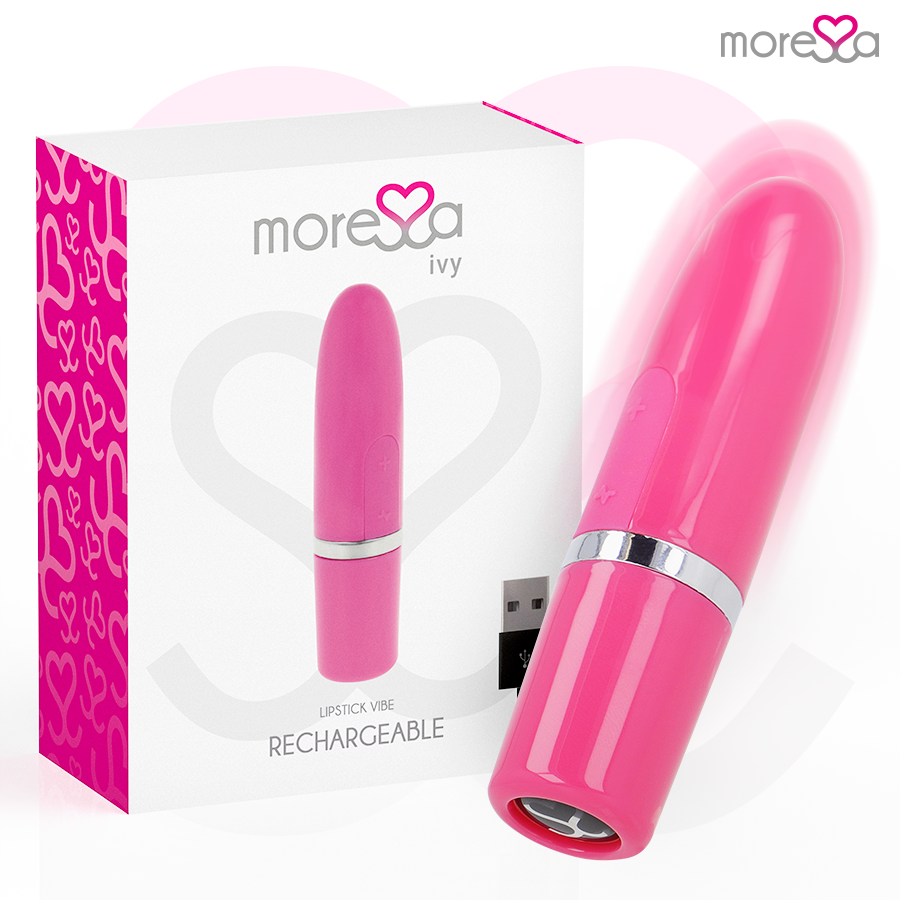 MORESSA - IVY VIBRATORE STIMOLATORE DA VIAGGIO ROSA