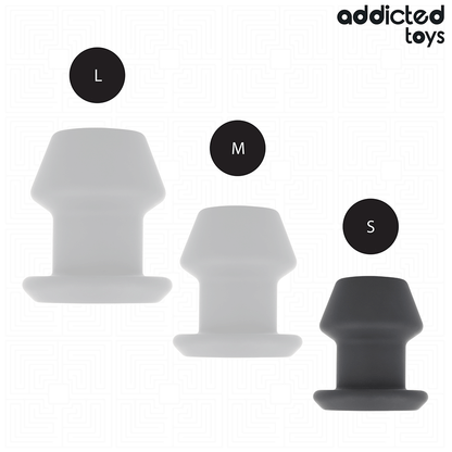 ADDICTED TOYS - EXTREME HOLLOW ANAL PLUG TAGLIA S 7,5 CM