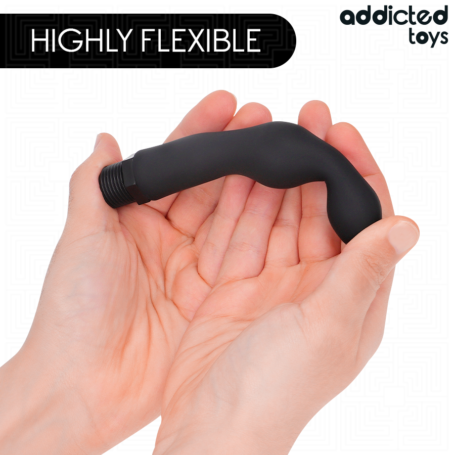 ADDICTED TOYS - PULITORE ANALE CON ADATTATORE UNIVERSALE MODELLO 3