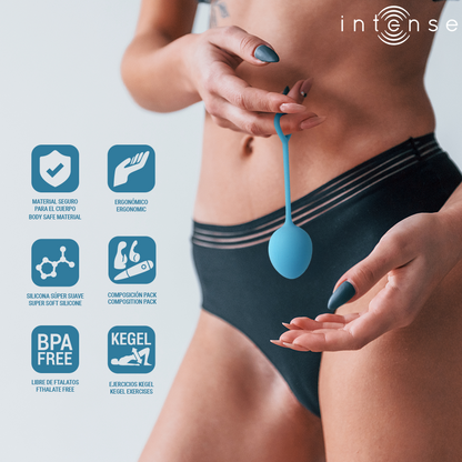 INTENSE - KIT PALLINE KEGEL CHARLI BLU