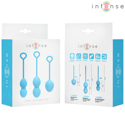 INTENSE - KIT PALLINE KEGEL CHARLI BLU
