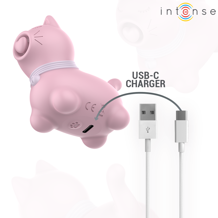 INTENSE - STIMOLATORE DELLA LINGUA CON EFFETTO PULSAZIONE MARIE PINK