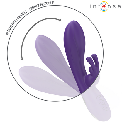 INTENSE - VIBRATORE RANDALL RABBIT 10 VIBRAZIONI VIOLA