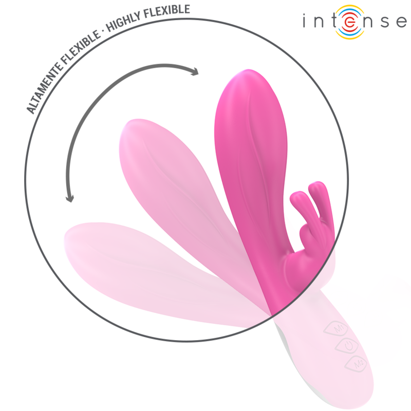 INTENSE - VIBRATORE RANDALL RABBIT 10 VIBRAZIONI ROSA