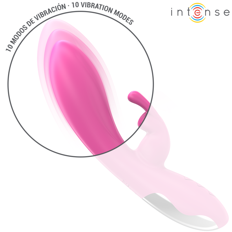 INTENSE - VIBRATORE RANDALL RABBIT 10 VIBRAZIONI ROSA