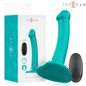 INTENSE - KATIE VIBRATORE CON VENTOSA 10 VIBRAZIONI TELECOMANDO BLU