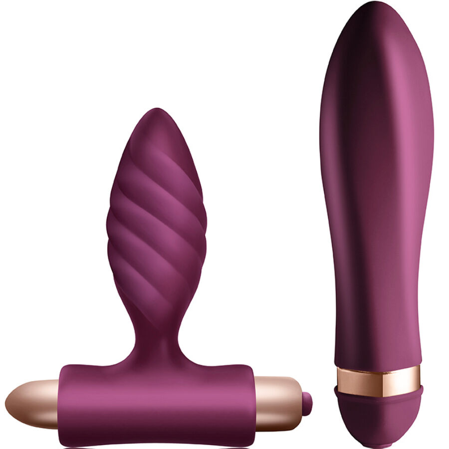 CLIMAXIMUM - DESIRE KIT VIBRATORE TWISTED + PLUG ANALE