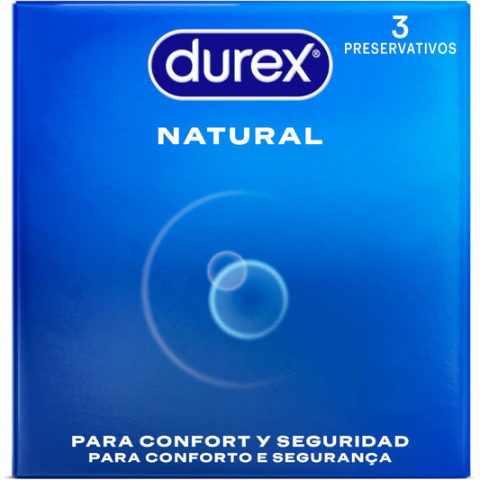 DUREX - PRESERVATIVI NATURALI 3 UNITÀ