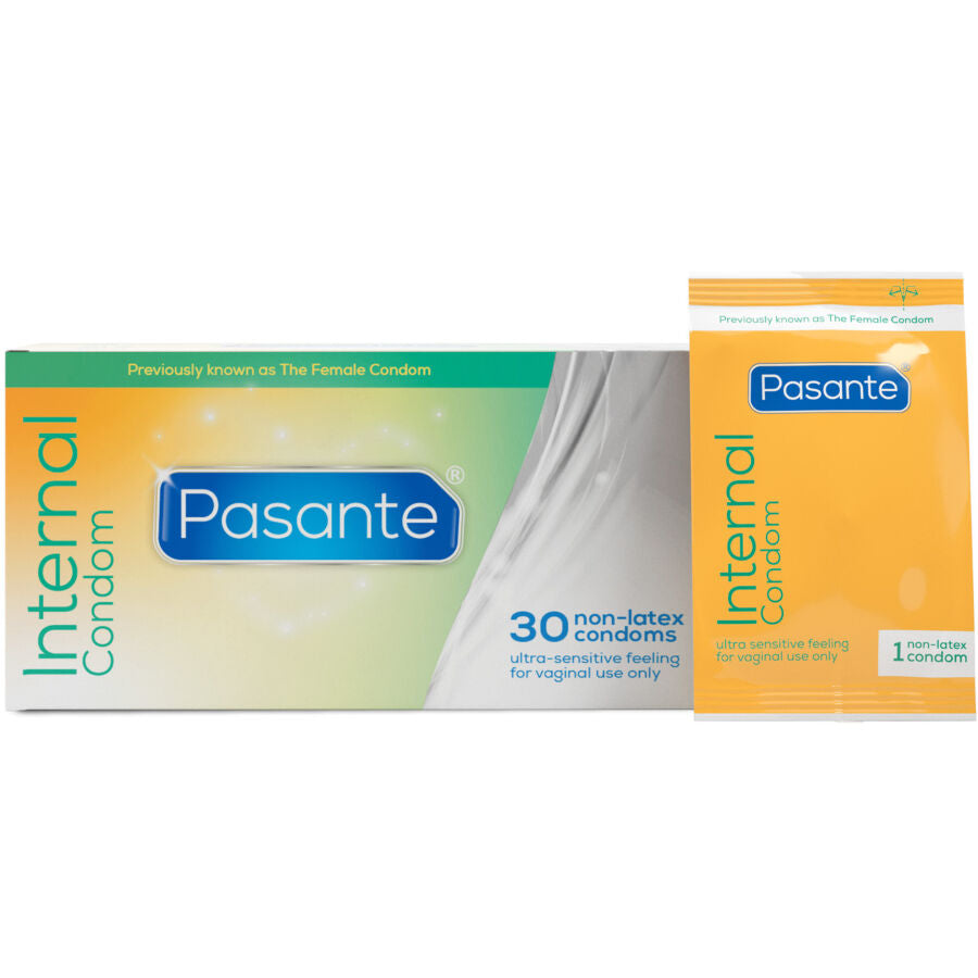 PASANTE - PRESERVATIVI FEMMINILI INTERNI SCATOLA 30 UNITÀ