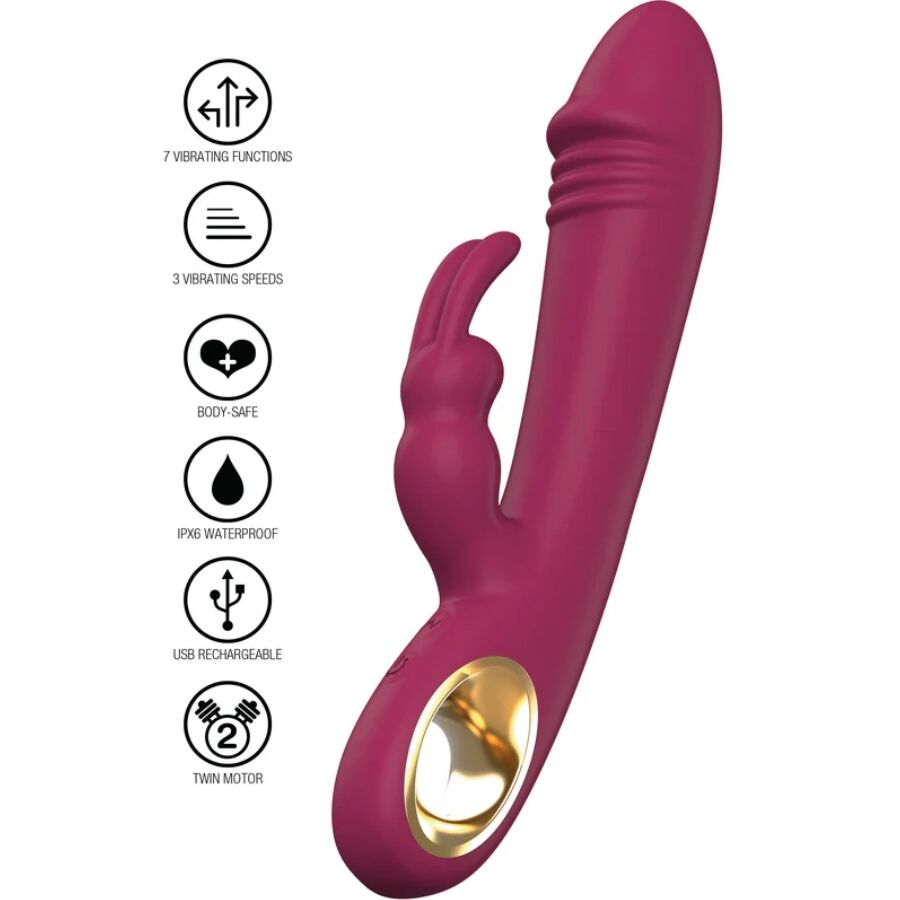 TOYJOY - VIBRATORE CONIGLIO TAYGETA