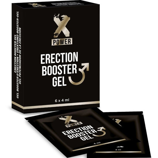 XPOWER - GEL BOOSTER PER LEREZIONE 6 X 4 ML