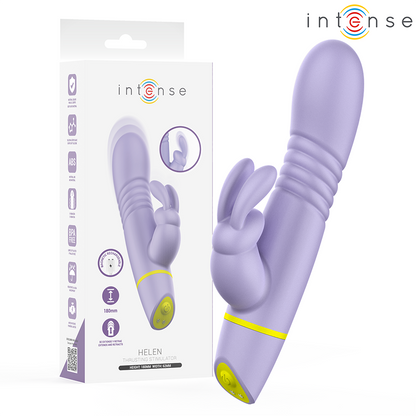 INTENSE - STIMOLATORE E VIBRATORE A SPINTA HELEN RABBIT