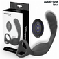 ADDICTED TOYS - ANELLO PER IL PENE PROSTATICO DOPPIO CON TELECOMANDO