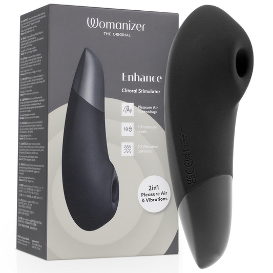 WOMANIZER - STIMOLATORE CLITORIDEO ENHANCE NERO