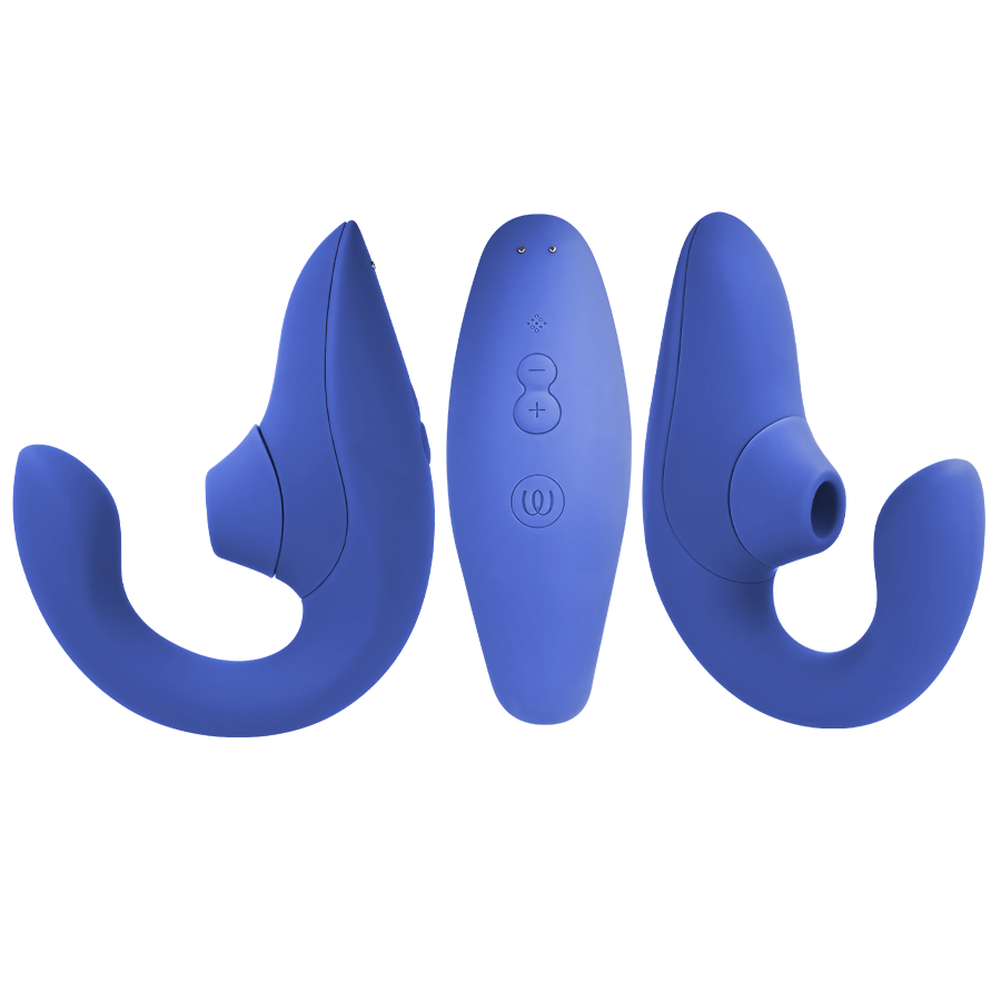 WOMANIZER - BLEND RABBIT VIBRATOR STIMOLATORE BLU VIBRANTE