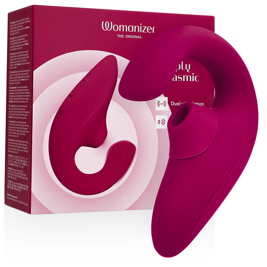 WOMANIZER - VIBRATORE STIMOLATORE CONIGLIO BLEND ROSA VIBRANTE