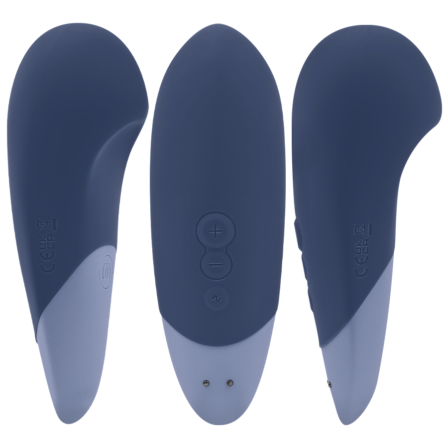 WOMANIZER - VIBE LAY-ON VIBRATORE SILENZIOSO BLU SCURO