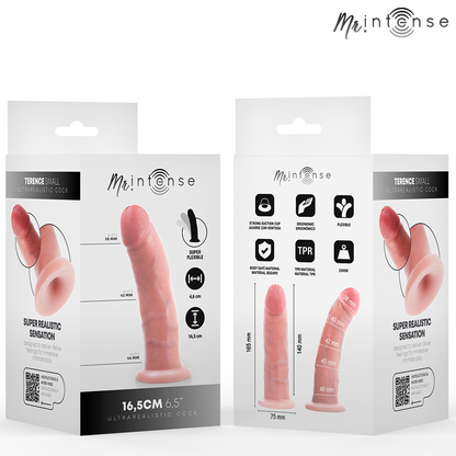 MR INTENSE - PICCOLO DILDO TERENCE 16,5 CM -Ø- 4,6 CM