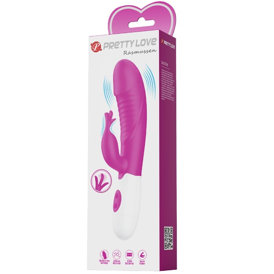 PRETTY LOVE - RASMUSSEN VIBRATORE PUNTO G VIOLA