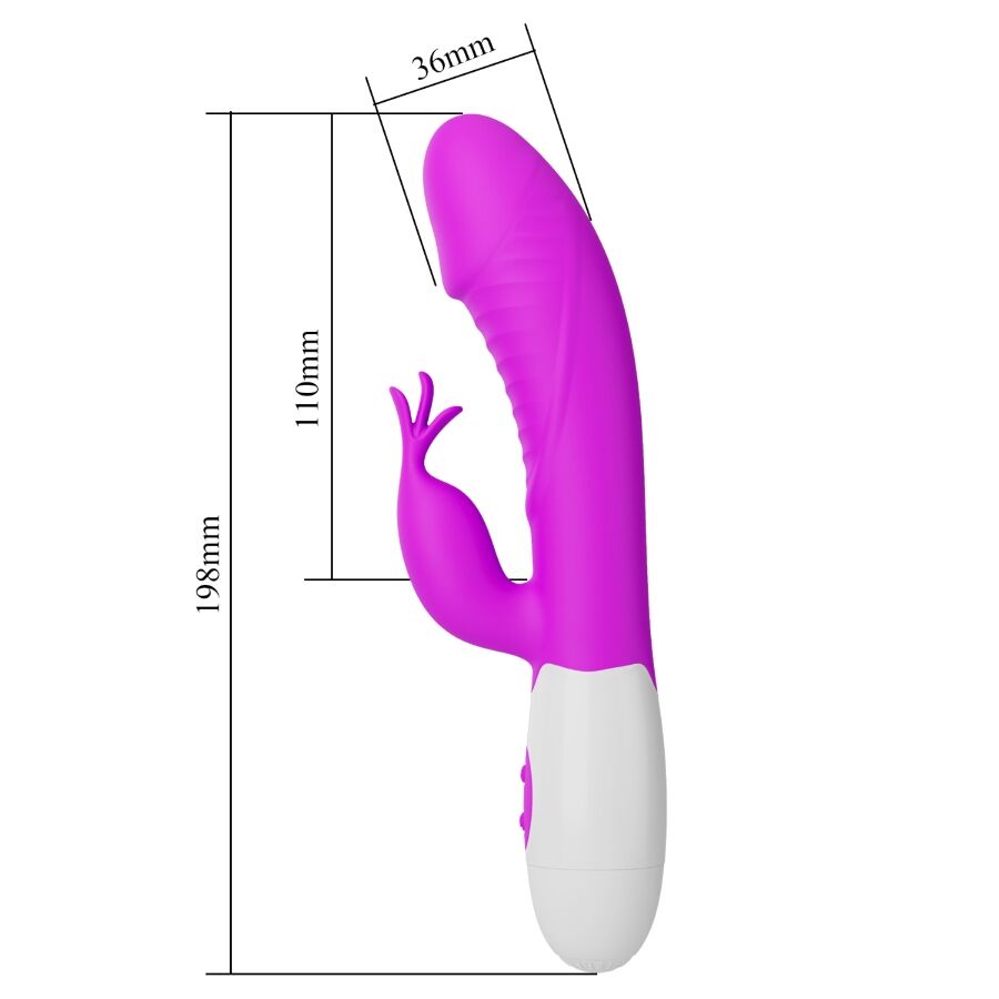 PRETTY LOVE - RASMUSSEN VIBRATORE PUNTO G VIOLA