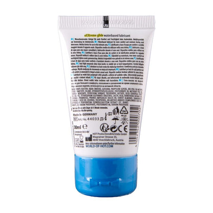 HOT - EXXTREME GLIDE LUBRIFICANTE A BASE D'ACQUA + OLIO COMFORT A+ 30 ML