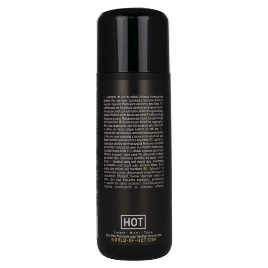 HOT - EXXTREME GLIDE LUBRIFICANTE A BASE DI SILICONE + OLIO COMFORT A+ 50 ML