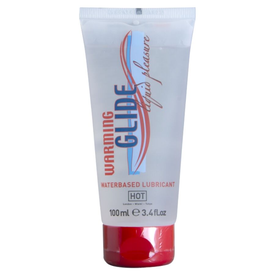 HOT - LUBRIFICANTE LIQUIDO E RISCALDANTE A BASE D'ACQUA 100 ML