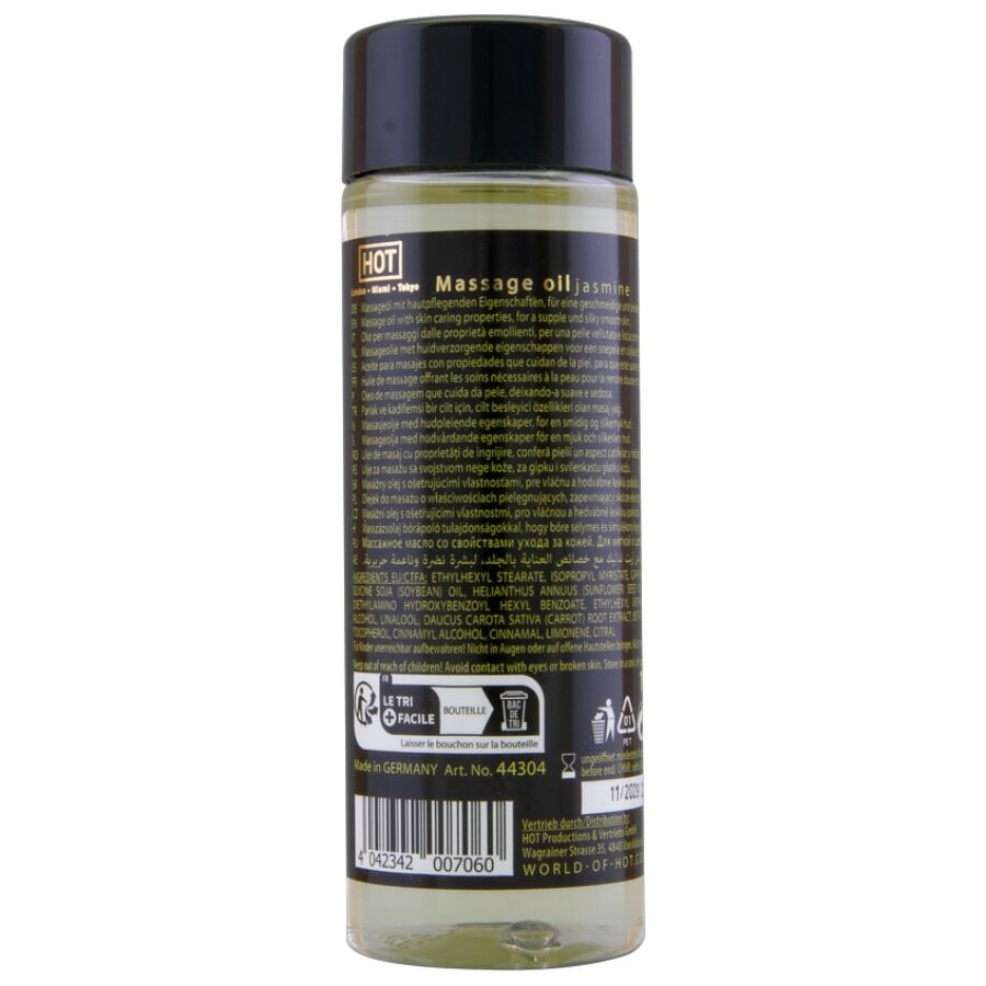 HOT - OLIO DA MASSAGGIO AL GELSOMINO 100 ML