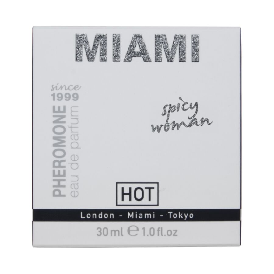 HOT - PROFUMO AI FEROMONI MIAMI SPICY WOMAN 30 ML