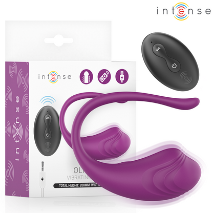 INTENSE - OLIVIA PURPLE UOVO VIBRANTE CON TELECOMANDO