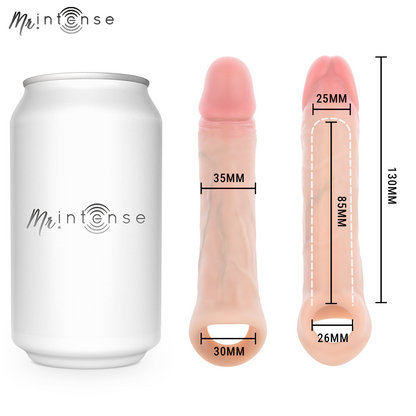 MR INTENSE - SIMON S COPRI PENE IN SILICONE 13 CM -Ø- 4 CM