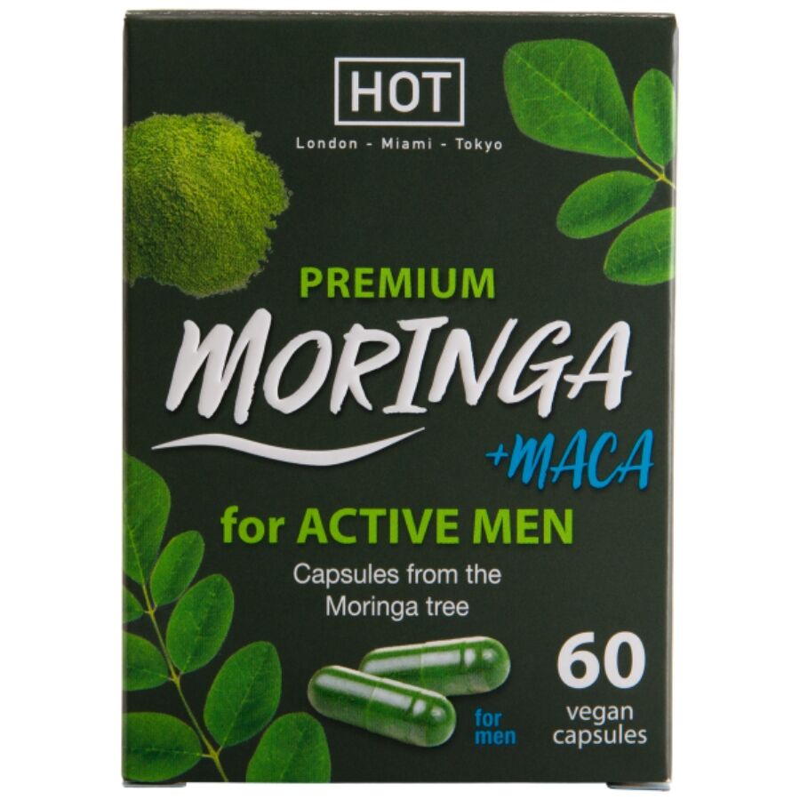 HOT - MORINGA MEN CAPS UOMO 60 UNITÀ