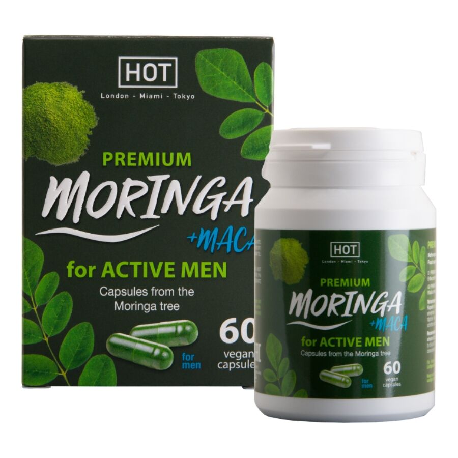 HOT - MORINGA MEN CAPS UOMO 60 UNITÀ