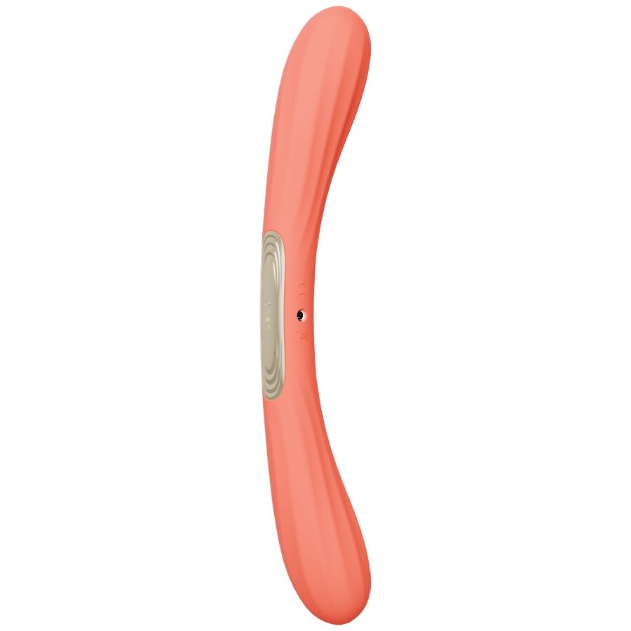 LELO - BOOMERANG VIBRATORE A DOPPIA ESTREMITÀ ROSSO CORALLO