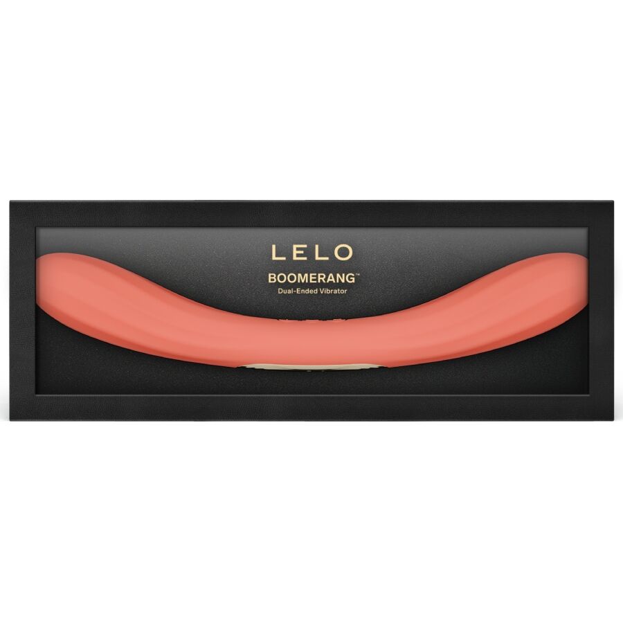 LELO - BOOMERANG VIBRATORE A DOPPIA ESTREMITÀ ROSSO CORALLO