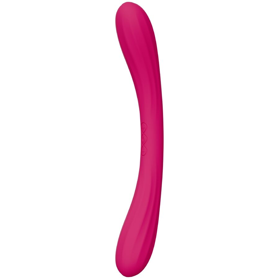 LELO - BOOMERANG VIBRATORE A DOPPIA ENDA CERISE