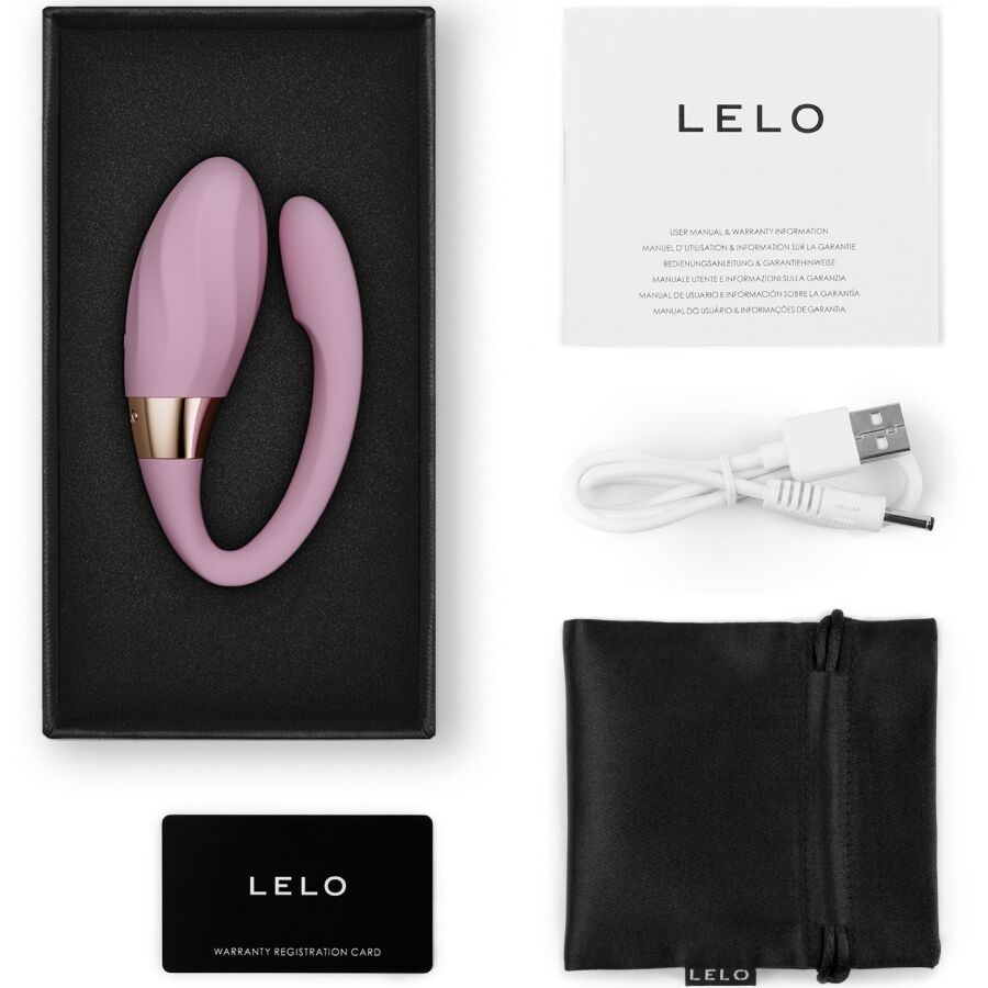 LELO - TIANI VIBRATORE PER COPPIE TWIST ROSA TENUE