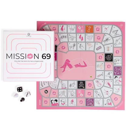SECRET PLAY - GIOCO DA TAVOLO PER COPPIE "MISSION 69"