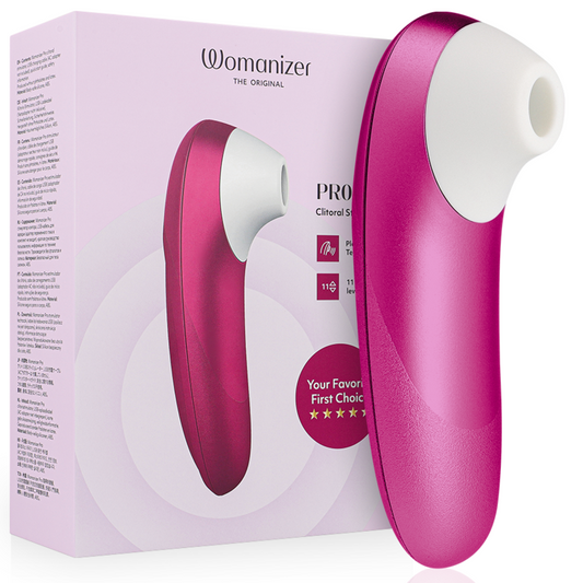 WOMANIZER - STIMOLATORE CLITORIDEO PRO VIBRANTE ROSA