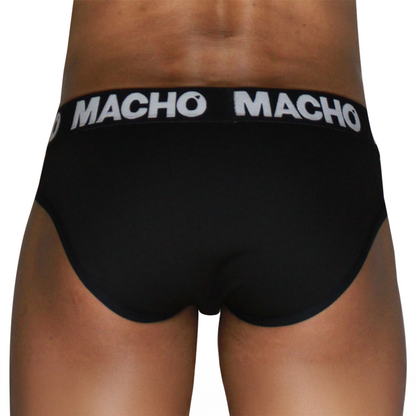 MACHO - MCH007 CLASSIC SLIP NERO + NERO XL