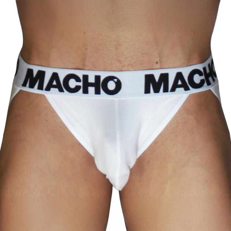 MACHO - MX29BL JOCK BIANCO + BIANCO L