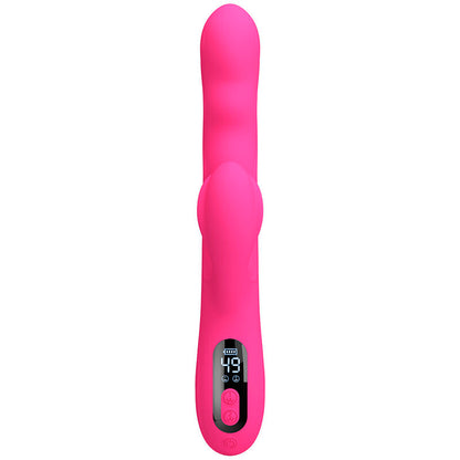 PRETTY LOVE - VIBRATORE A CONIGLIO MULTIFUNZIONE INVERNALE CON DISPLAY LED ROSA