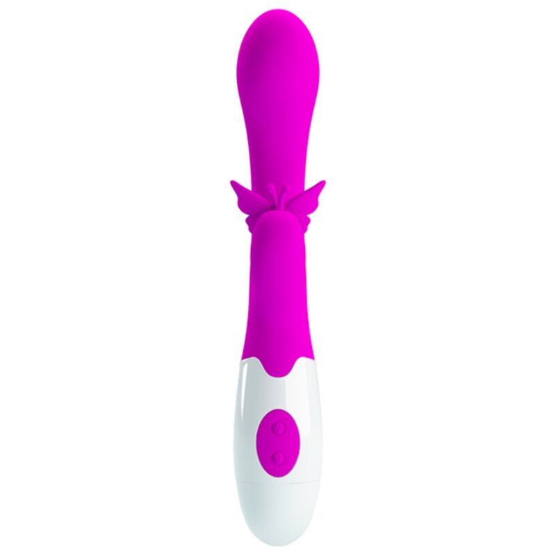 PRETTY LOVE - VIBRATORE A CONIGLIO BUTTERFLY KISS 30 FUNZIONI VIOLA