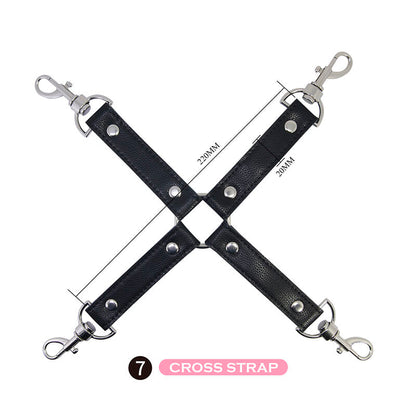PRETTY LOVE - KIT BDSM DA 8 PEZZI NERO